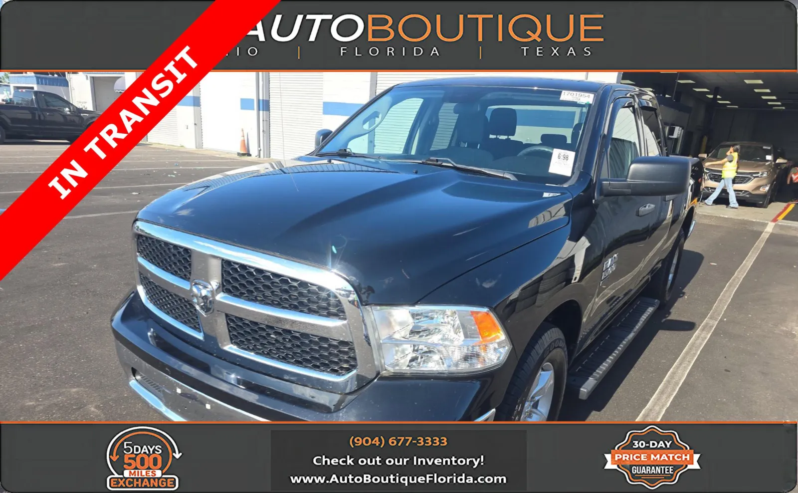 Black 2024 Ram 1500 Classic SLT for sale in Jacksonville, FL