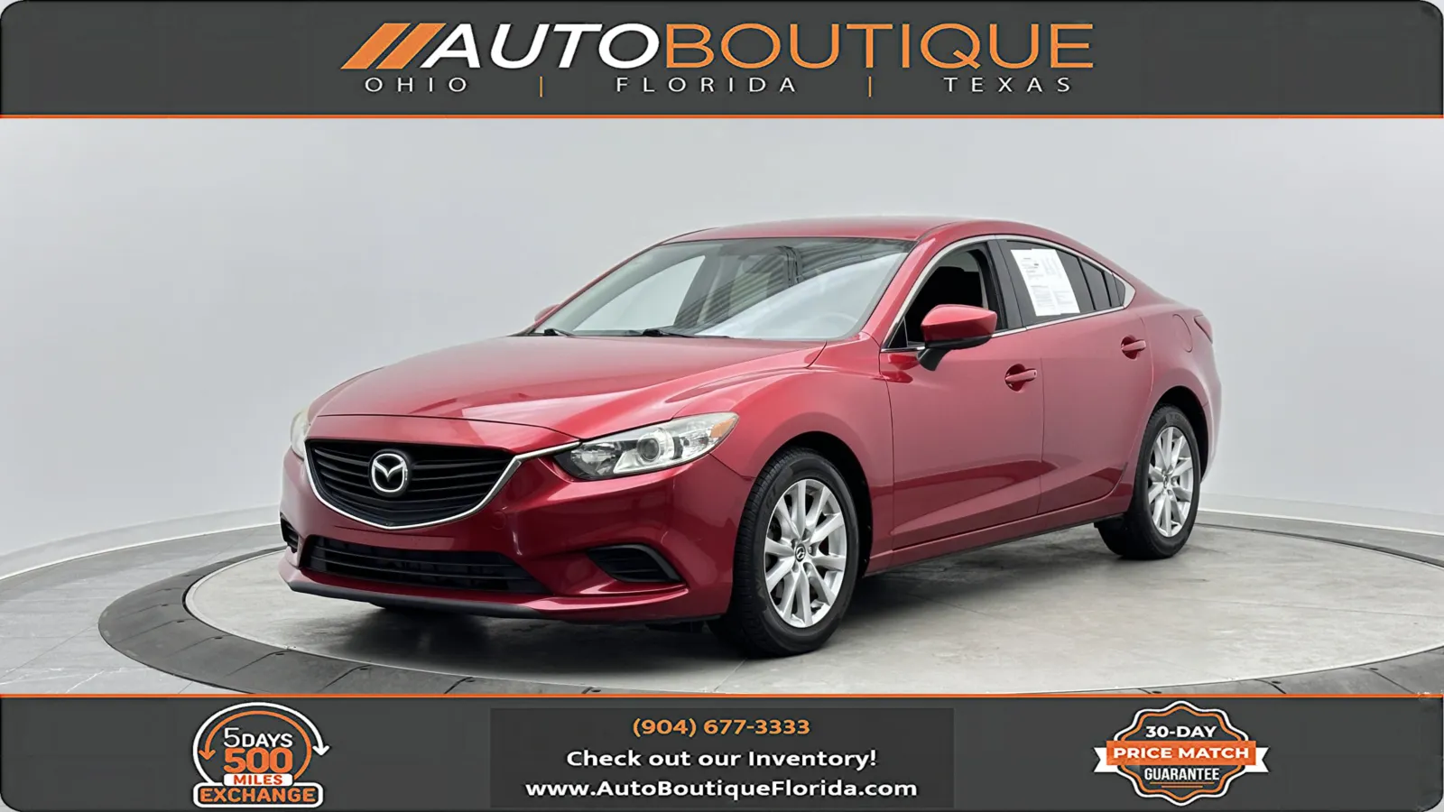 Red 2017 Mazda Mazda6 Sport for sale in Jacksonville, FL