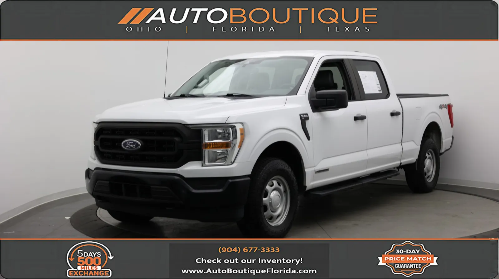 White 2021 Ford F-150 XL for sale in Jacksonville, FL