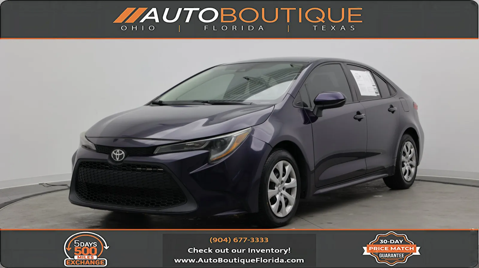 2021 Toyota Corolla LE for sale in Jacksonville, FL