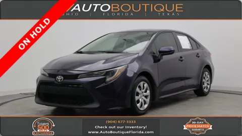 Blue 2021 Toyota Corolla LE for sale in Jacksonville, FL