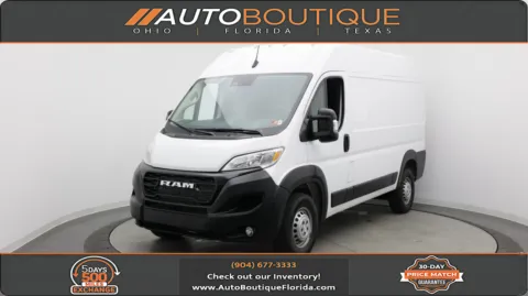 White 2025 Ram ProMaster Cargo Van Tradesman for sale in Jacksonville, FL