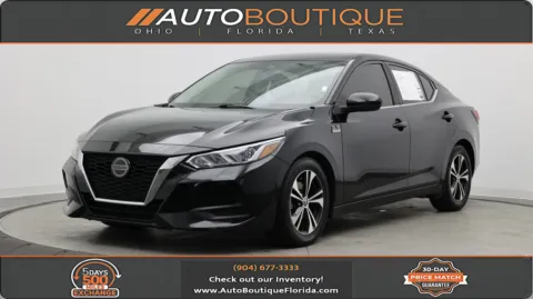 Black 2021 Nissan Sentra SV for sale in Jacksonville, FL