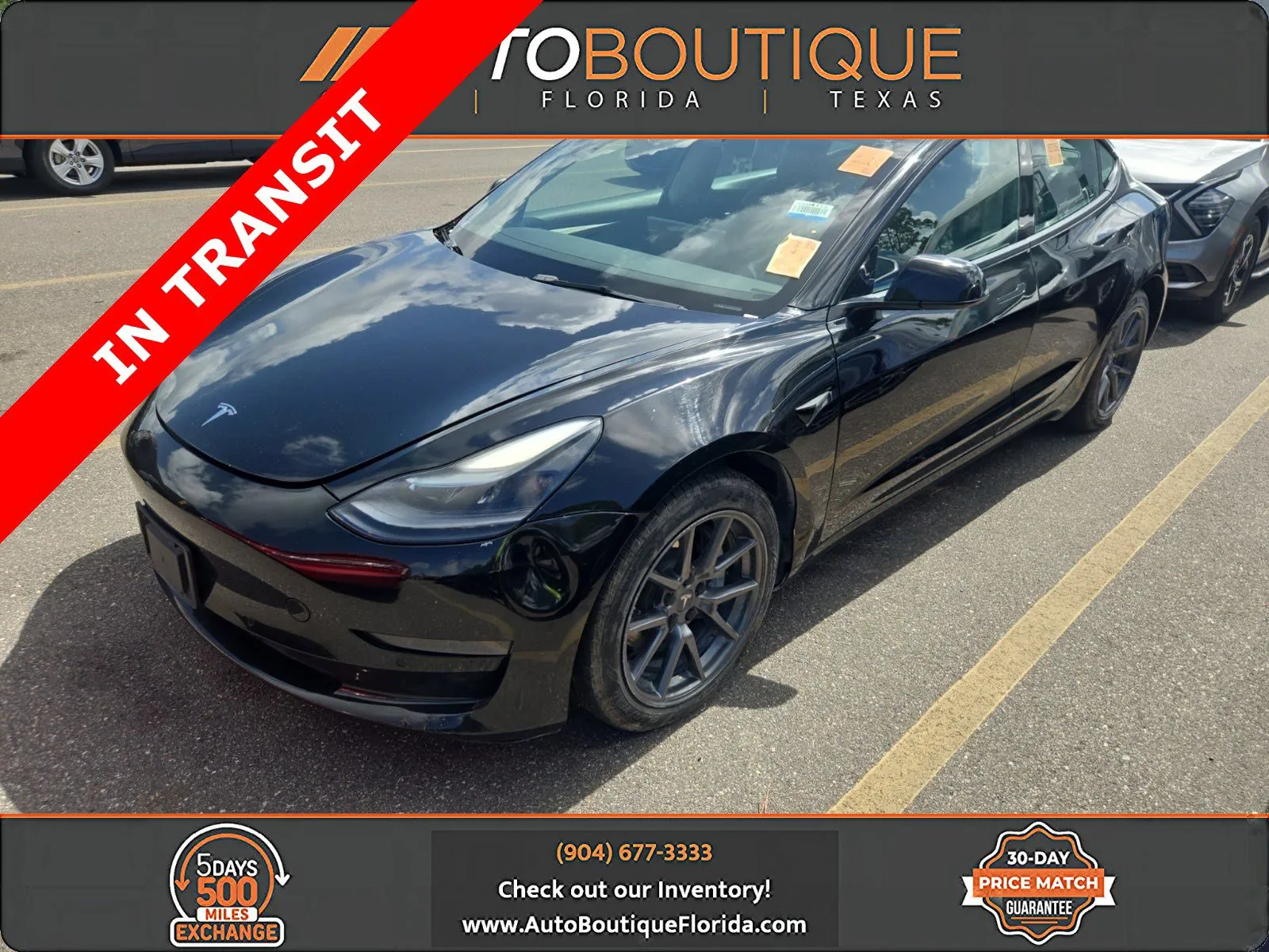 Black 2022 Tesla Model 3 Long Range for sale in Jacksonville, FL