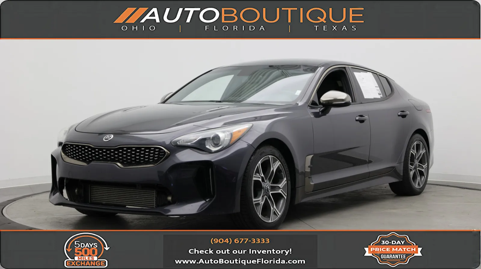 Gray 2021 Kia Stinger GT-Line for sale in Jacksonville, FL
