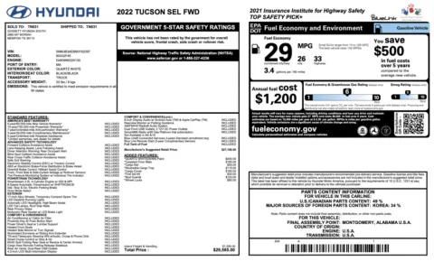 More photos of 2022 Hyundai Tucson SEL at Auto Boutique Florida, FL