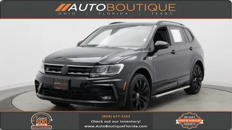 Black 2020 Volkswagen Tiguan SE R-Line Black for sale in Jacksonville, FL