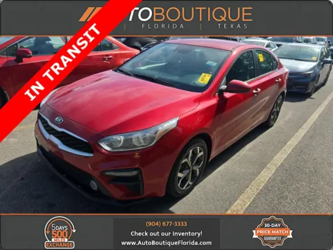 Red 2021 Kia Forte LXS for sale in Jacksonville, FL