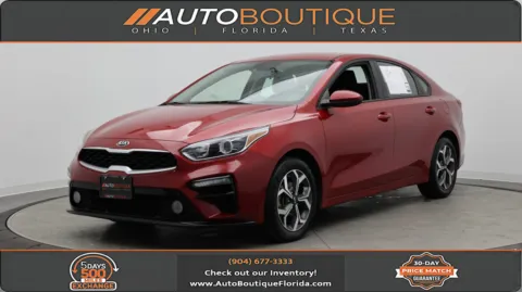 Red 2021 Kia Forte LXS for sale in Jacksonville, FL