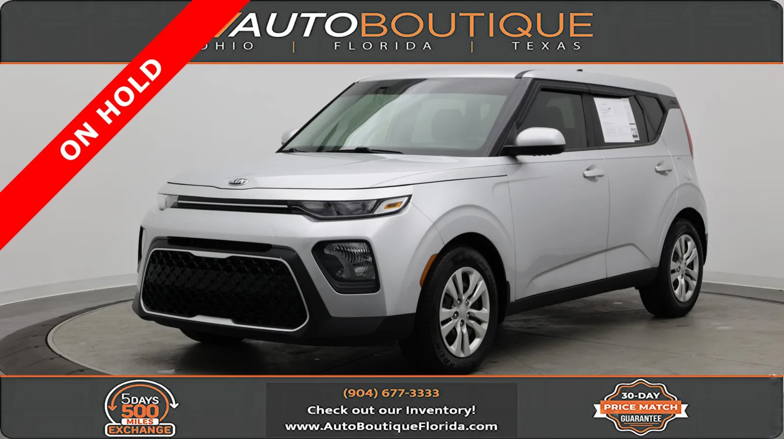 Silver 2021 Kia Soul LX for sale in Jacksonville, FL