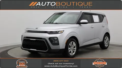 Silver 2021 Kia Soul LX for sale in Jacksonville, FL