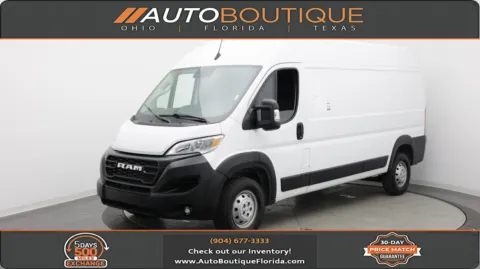 White 2025 Ram ProMaster Cargo Van Tradesman for sale in Jacksonville, FL
