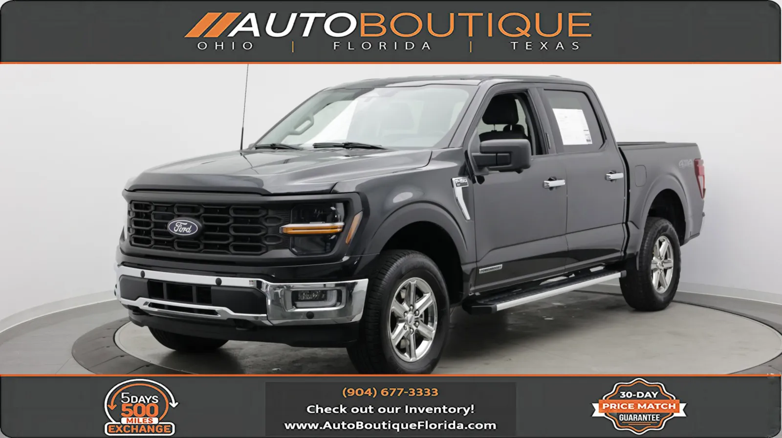 Black 2024 Ford F-150 XLT for sale in Jacksonville, FL