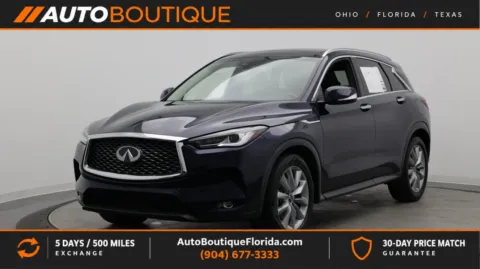 Blue 2022 INFINITI QX50 LUXE for sale in Jacksonville, FL