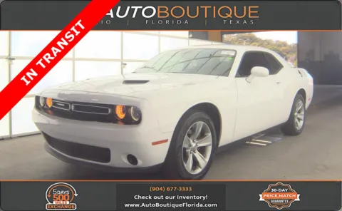White 2019 Dodge Challenger SXT for sale in Jacksonville, FL