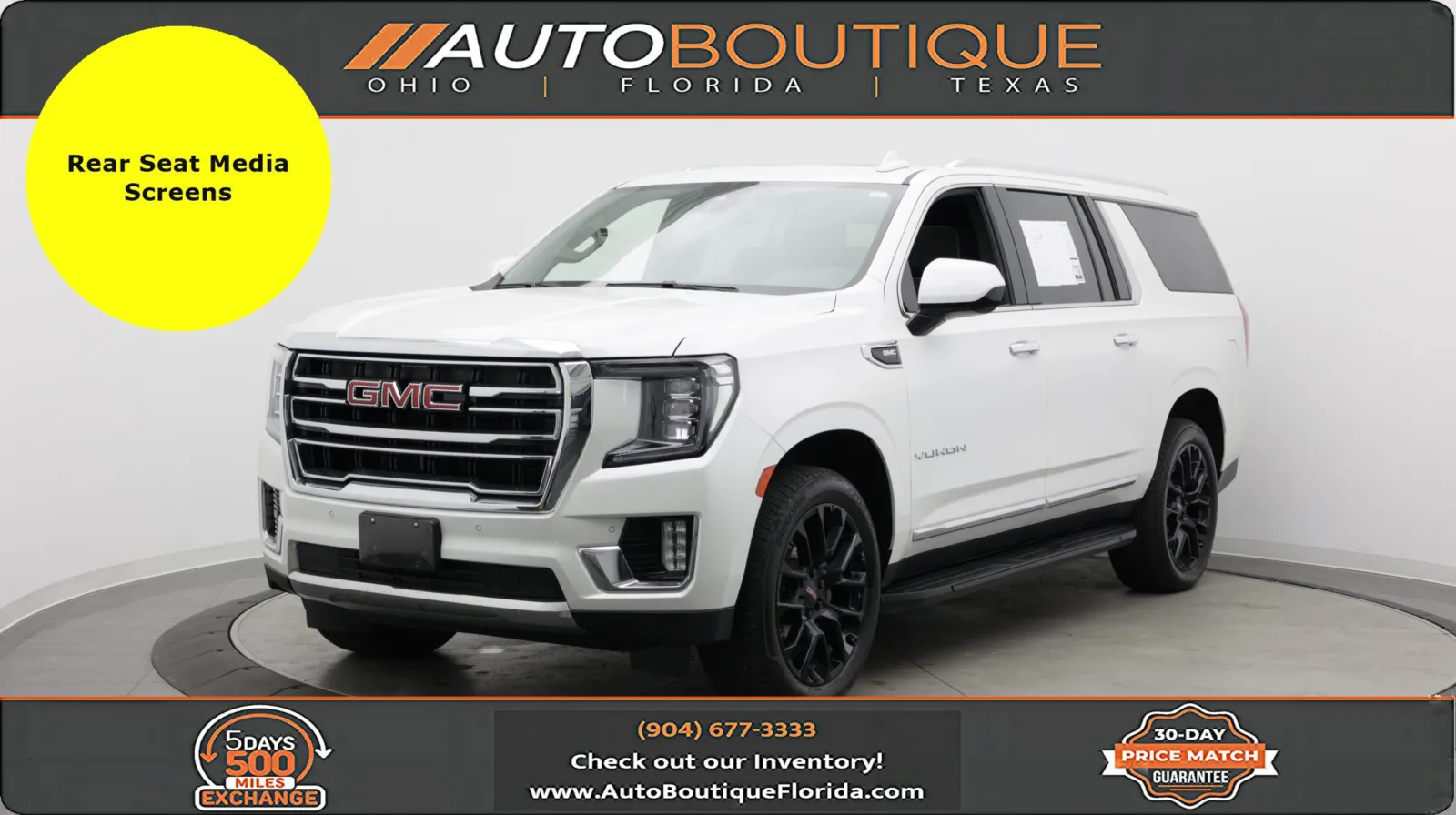 White 2023 GMC Yukon XL SLT for sale in Jacksonville, FL