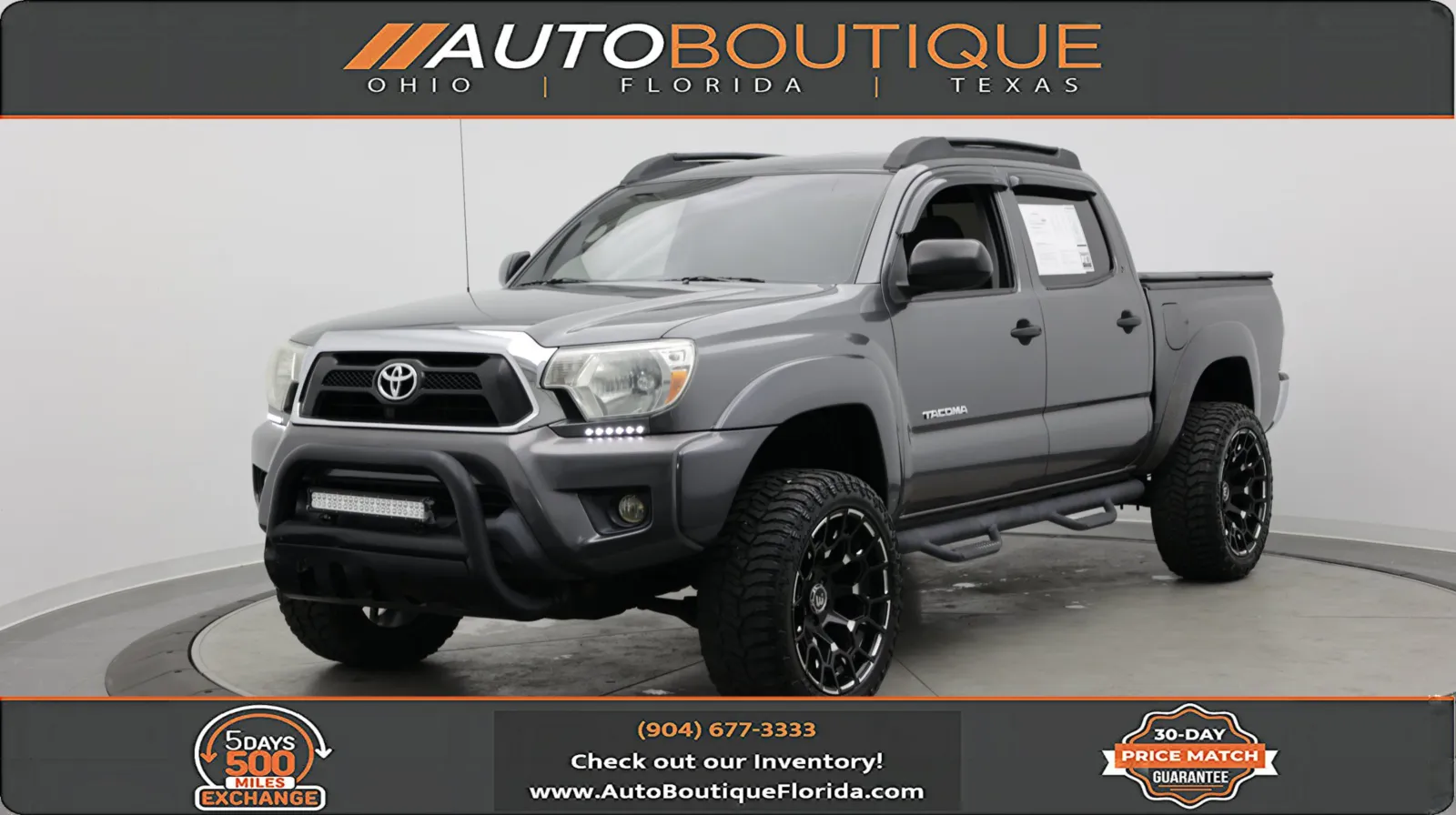 Gray 2014 Toyota Tacoma V6 for sale in Jacksonville, FL