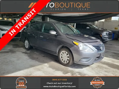 Gray 2018 Nissan Versa Sedan SV for sale in Jacksonville, FL