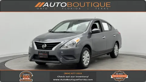 Gray 2018 Nissan Versa Sedan SV for sale in Jacksonville, FL