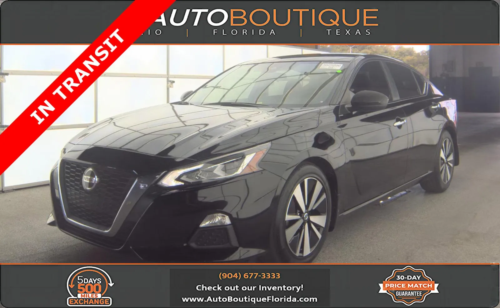 Black 2022 Nissan Altima 2.5 SV for sale in Jacksonville, FL