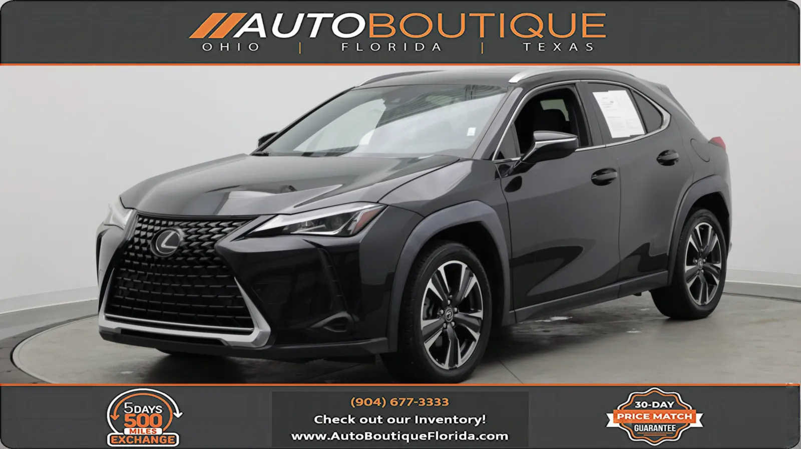 Black 2021 Lexus UX 200 for sale in Jacksonville, FL