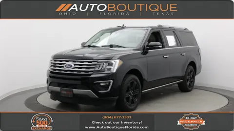Black 2021 Ford Expedition Max Limited for sale in Jacksonville, FL