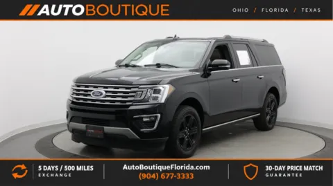 Black 2021 Ford Expedition Max Limited for sale in Jacksonville, FL