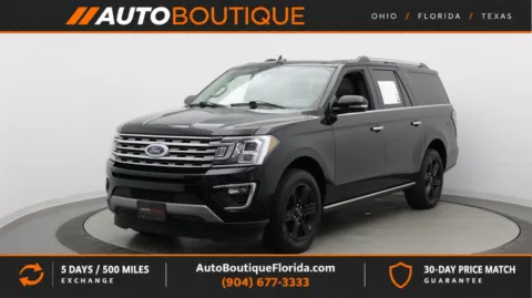 Black 2021 Ford Expedition Max Limited for sale in Jacksonville, FL