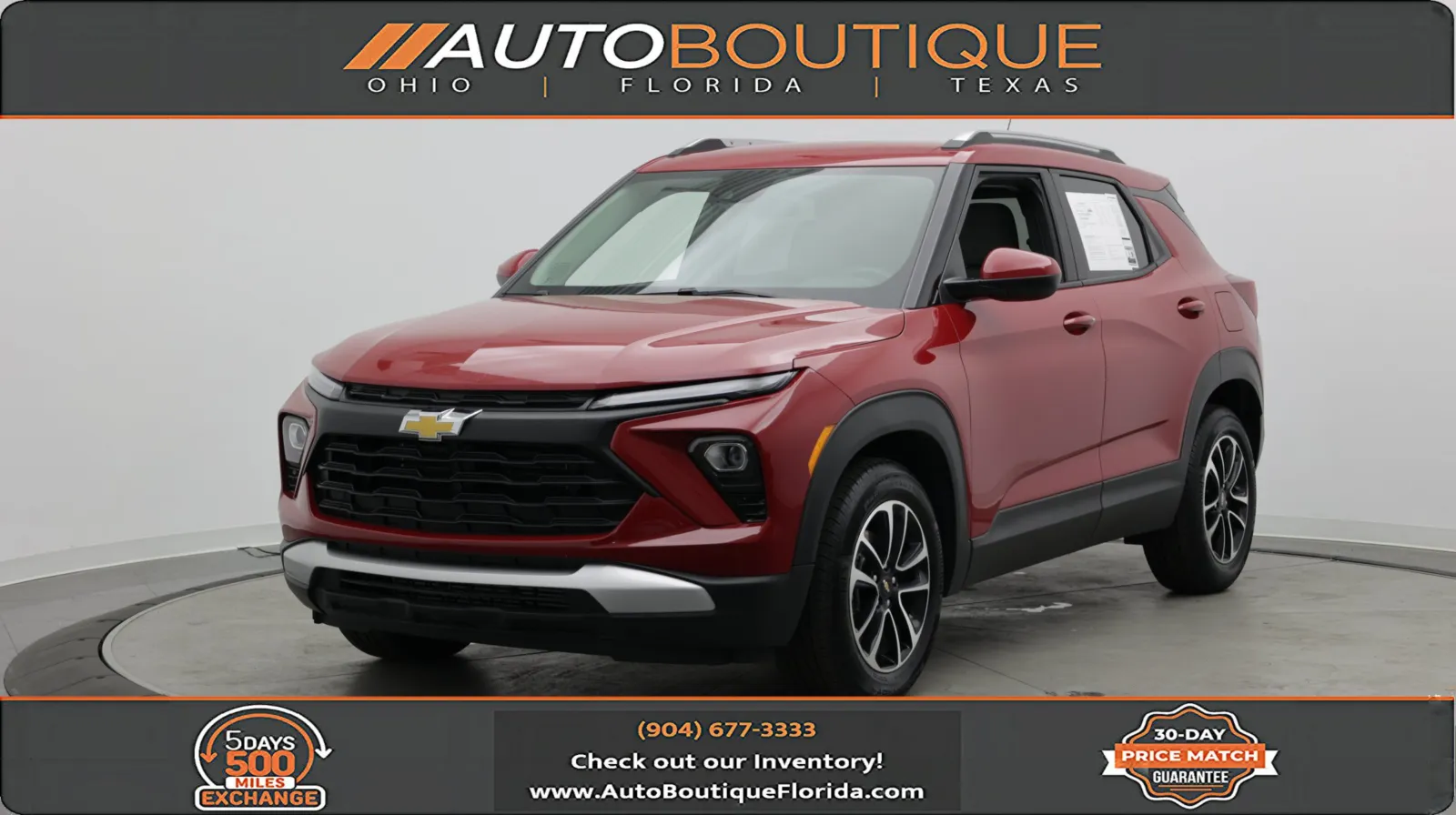 Red 2026 Chevrolet Trailblazer LT for sale in Jacksonville, FL