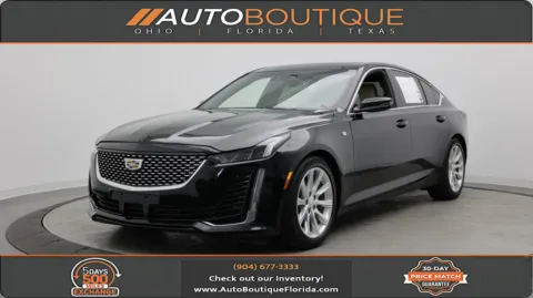 Black 2021 Cadillac CT5 Luxury for sale in Jacksonville, FL