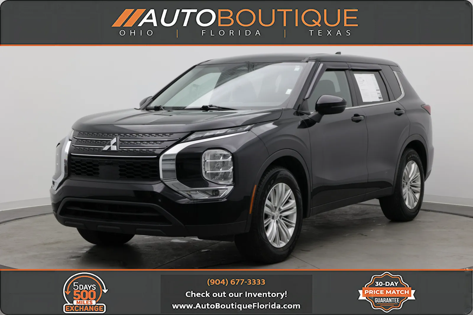 Black 2024 Mitsubishi Outlander ES for sale in Jacksonville, FL