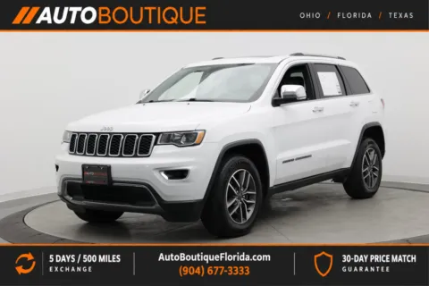 White 2021 Jeep Grand Cherokee Limited for sale in Jacksonville, FL