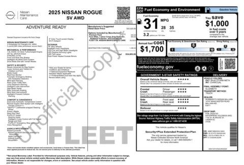 More photos of 2025 Nissan Rogue SV at Auto Boutique Florida, FL