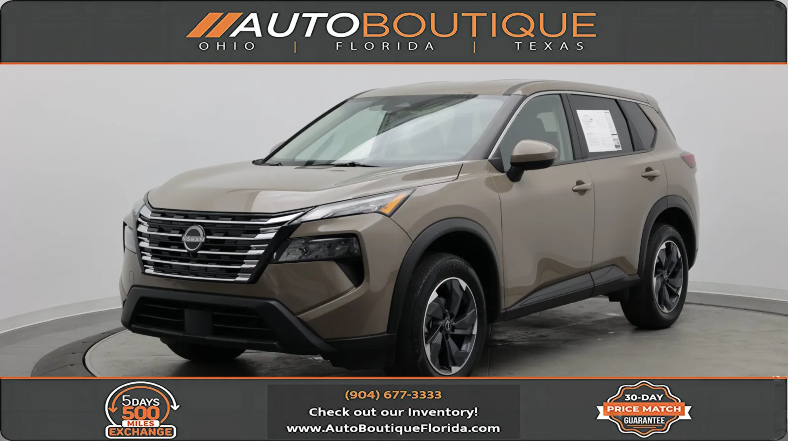 Beige 2025 Nissan Rogue SV for sale in Jacksonville, FL