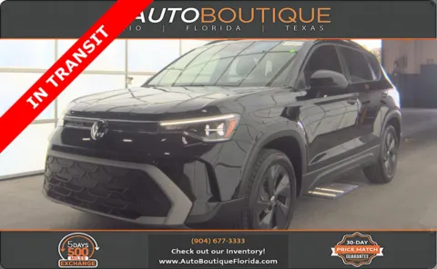 Black 2025 Volkswagen Taos S for sale in Jacksonville, FL