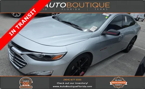 Silver 2022 Chevrolet Malibu LT for sale in Jacksonville, FL