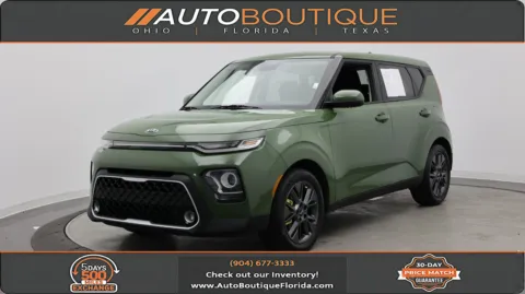 Green 2020 Kia Soul EX for sale in Jacksonville, FL