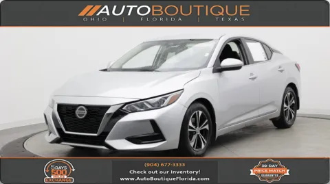 Silver 2021 Nissan Sentra SV for sale in Jacksonville, FL