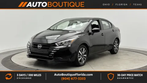 Black 2025 Nissan Versa SV for sale in Jacksonville, FL