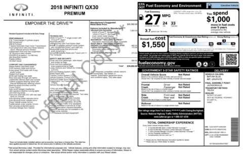 More photos of 2018 INFINITI QX30 Premium at Auto Boutique Florida, FL