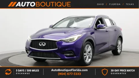 Blue 2018 INFINITI QX30 Premium for sale in Jacksonville, FL