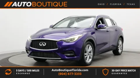 Blue 2018 INFINITI QX30 Premium for sale in Jacksonville, FL