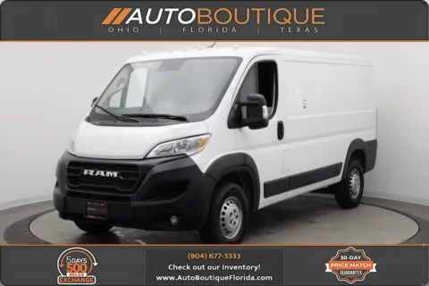 White 2025 Ram ProMaster Cargo Van Tradesman for sale in Jacksonville, FL
