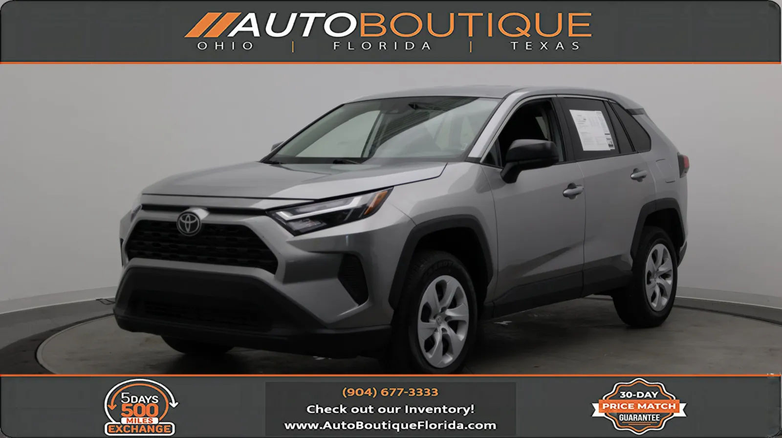 Silver 2025 Toyota RAV4 LE for sale in Jacksonville, FL