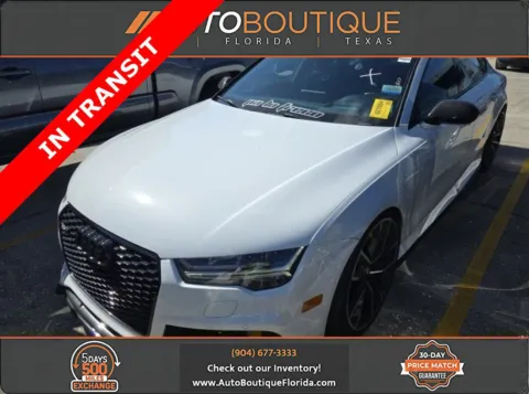 White 2018 Audi RS 7 performance for sale in Jacksonville, FL