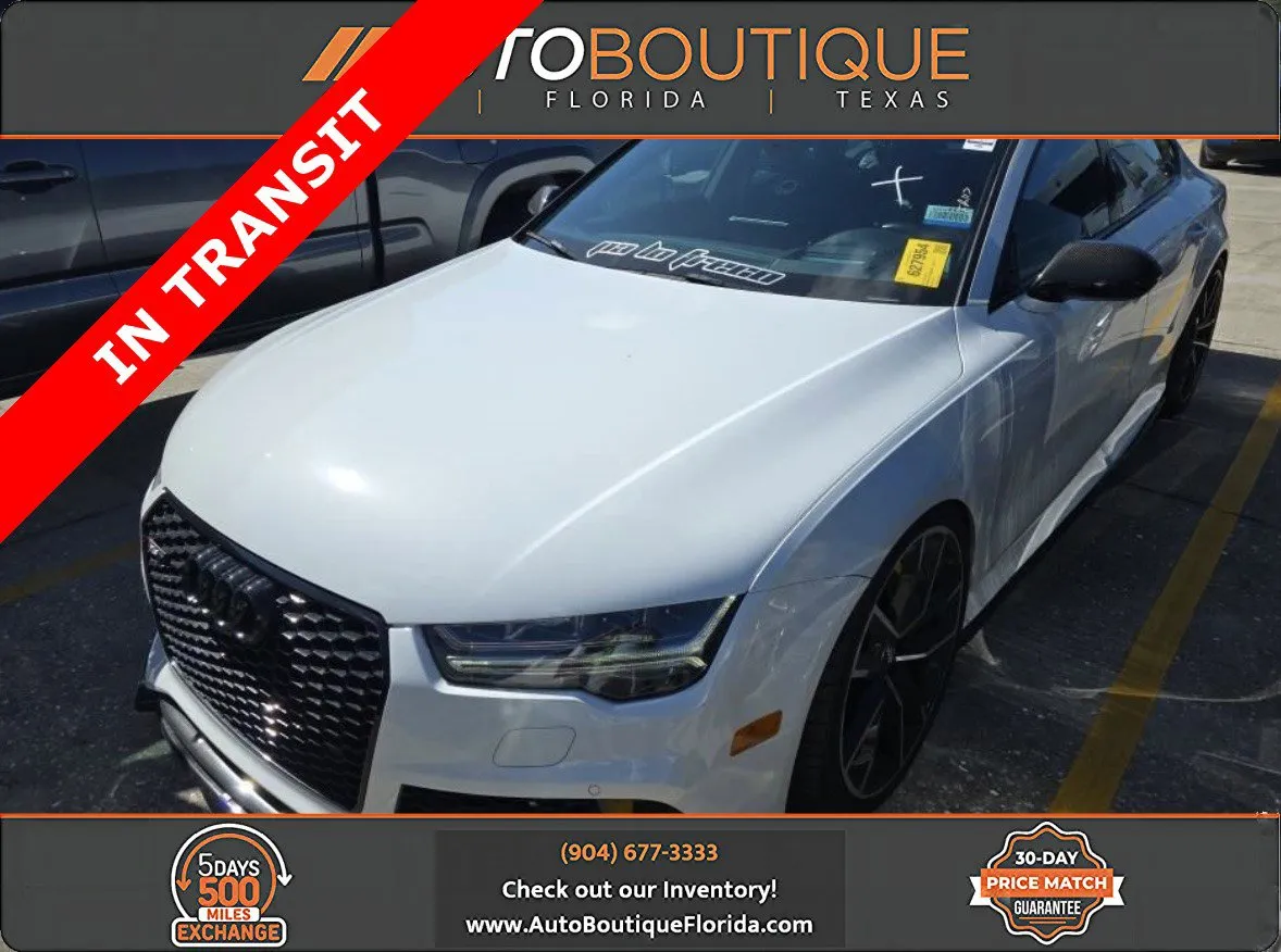 White 2018 Audi RS 7 performance for sale in Jacksonville, FL