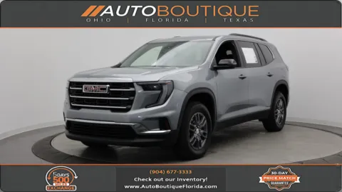 Gray 2025 GMC Acadia FWD Elevation for sale in Jacksonville, FL