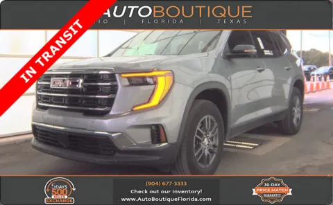 Gray 2025 GMC Acadia FWD Elevation for sale in Jacksonville, FL