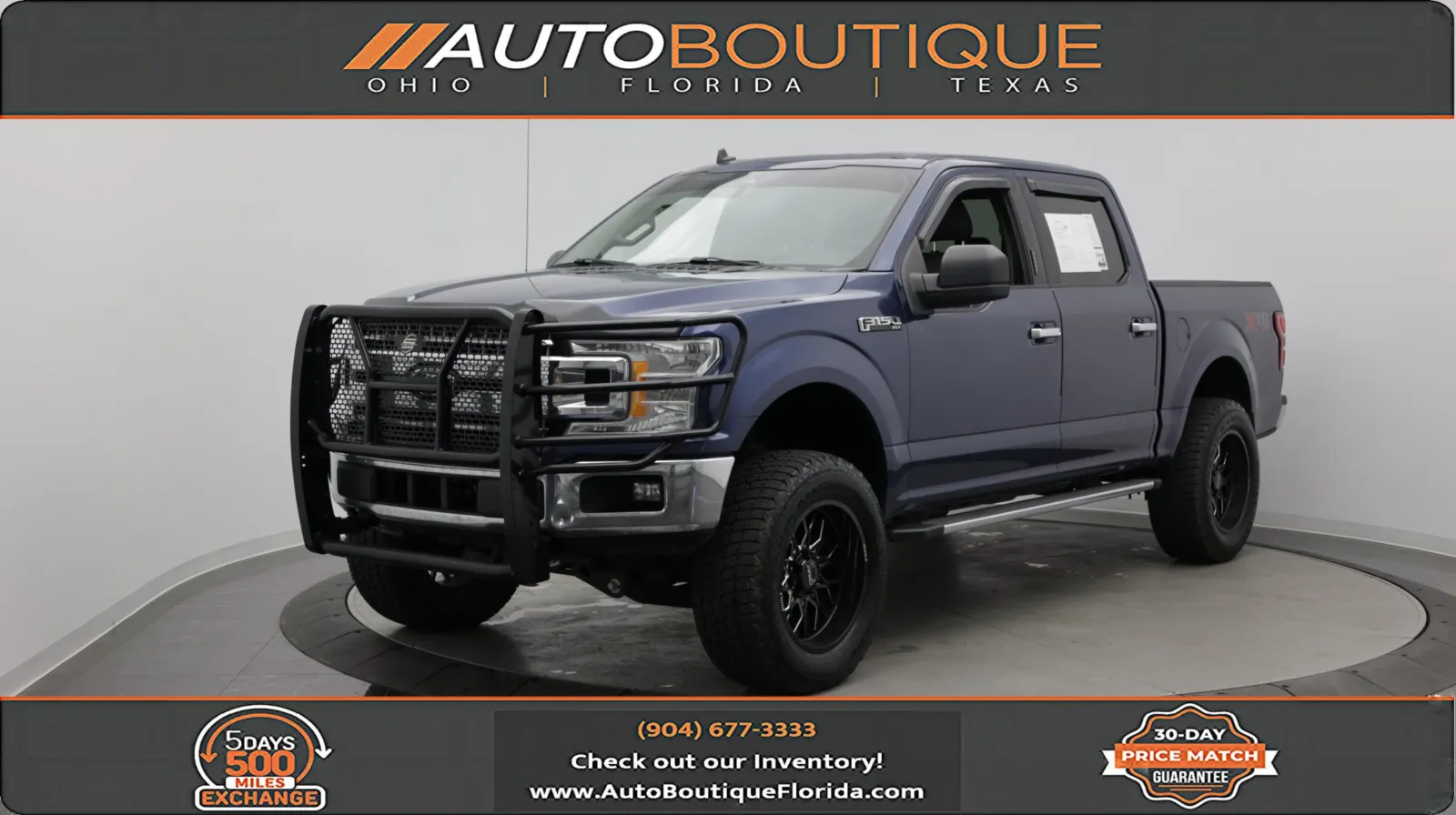 Blue 2020 Ford F-150 XLT for sale in Jacksonville, FL