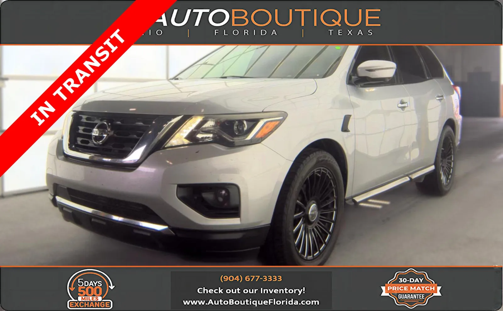 Silver 2020 Nissan Pathfinder SL for sale in Jacksonville, FL